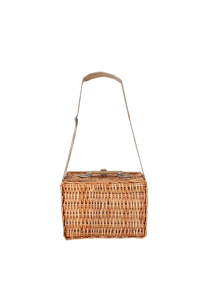 Jens Living Picknickmand Rechthoek 38x30x18.5cm 1stuks Jens Living Picknickmand Rechthoek 38x30x18.5cm 1stuks