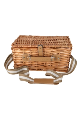 Jens Living Picknickmand Rechthoek 38x30x18.5cm 1stuks Jens Living Picknickmand Rechthoek 38x30x18.5cm 1stuks