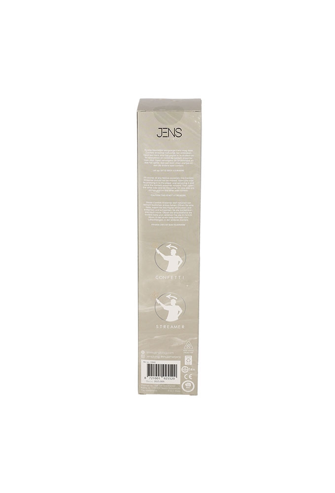 Jens Living Duo Confetti Streamer Beige 5x5x25.2cm 1stuks