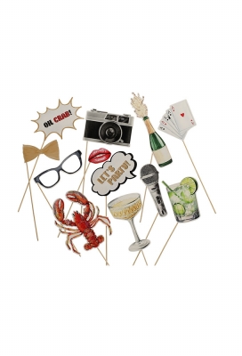 Jens Living Photo Props Party 18.2x0.3x26.5cm 1stuks Jens Living Photo Props Party 18.2x0.3x26.5cm 1stuks