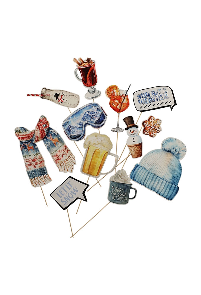 Jens Living Photo Props Winter 18.2x0.3x26.5cm 1stuks