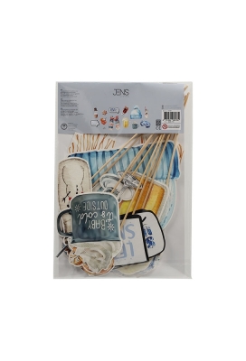 Jens Living Photo Props Winter 18.2x0.3x26.5cm 1stuks