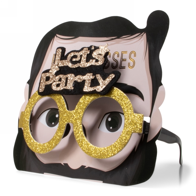 Jens Living Feestbril Party 14.7x13x2.2cm 1stuks