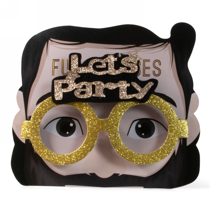 Jens Living Feestbril Party 14.7x13x2.2cm 1stuks