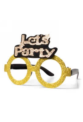 Jens Living Feestbril Party 14.7x13x2.2cm 1stuks