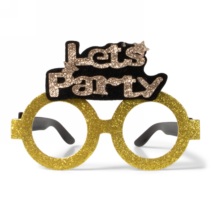 Jens Living Feestbril Party 14.7x13x2.2cm 1stuks