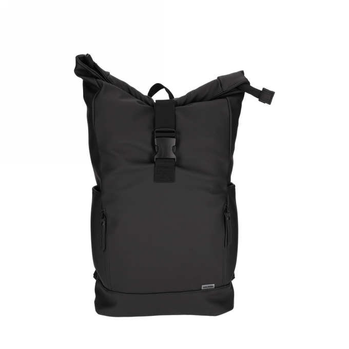 Norlander Dull Pu Fiets Rugtas 2.0 Zwart 30.5x14x59cm 1stuks Norlander Dull Pu Fiets Rugtas 2.0 Zwart 30.5x14x59cm 1stuks