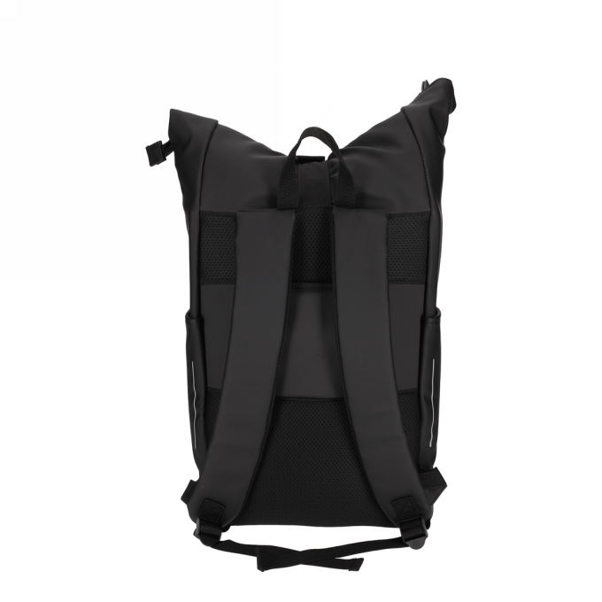 Norlander Dull Pu Fiets Rugtas 2.0 Zwart 30.5x14x59cm 1stuks Norlander Dull Pu Fiets Rugtas 2.0 Zwart 30.5x14x59cm 1stuks