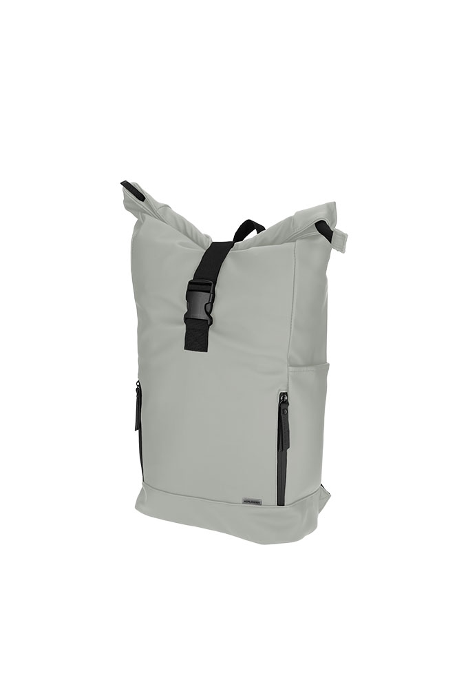 Norlander Dull Pu Fiets Rugtas 2.0 Grijs 39x22x52cm 1stuks Norlander Dull Pu Fiets Rugtas 2.0 Grijs 39x22x52cm 1stuks