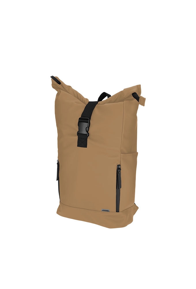 Norlander Dull Pu Fiets Rugtas 2.0 Bruin 39x22x52cm 1stuks