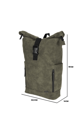 Norlander Nubuck Fiets Rugtas Groen 39x22x52cm 1stuks Norlander Nubuck Fiets Rugtas Groen 39x22x52cm 1stuks