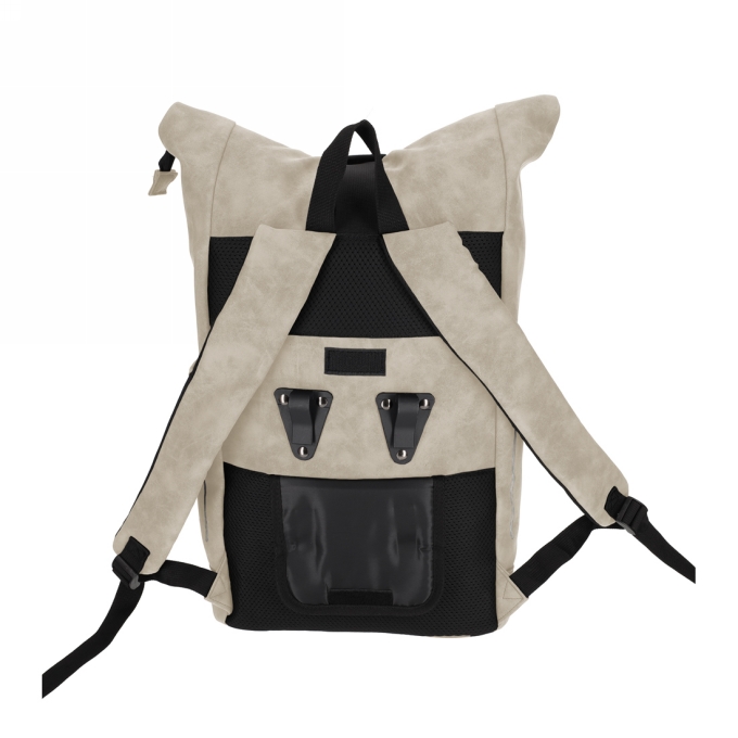 Norlander Nubuck Fiets Rugtas Taupe 30x14x56cm 1stuks Norlander Nubuck Fiets Rugtas Taupe 30x14x56cm 1stuks