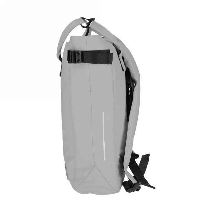 Norlander Fiets Shopper Rugtas Boston Grijs 32x12x41cm 1stuks
