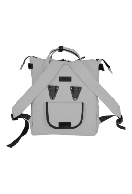 Norlander Fiets Shopper Rugtas Boston Grijs 32x12x41cm 1stuks Norlander Fiets Shopper Rugtas Boston Grijs 32x12x41cm 1stuks