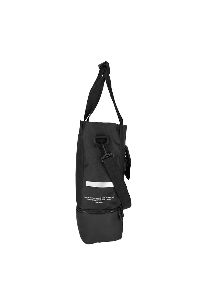 Norlander S.g. Fiets Shopper Met Koelvak Rpet Zwart 35x17x43cm 1stuks