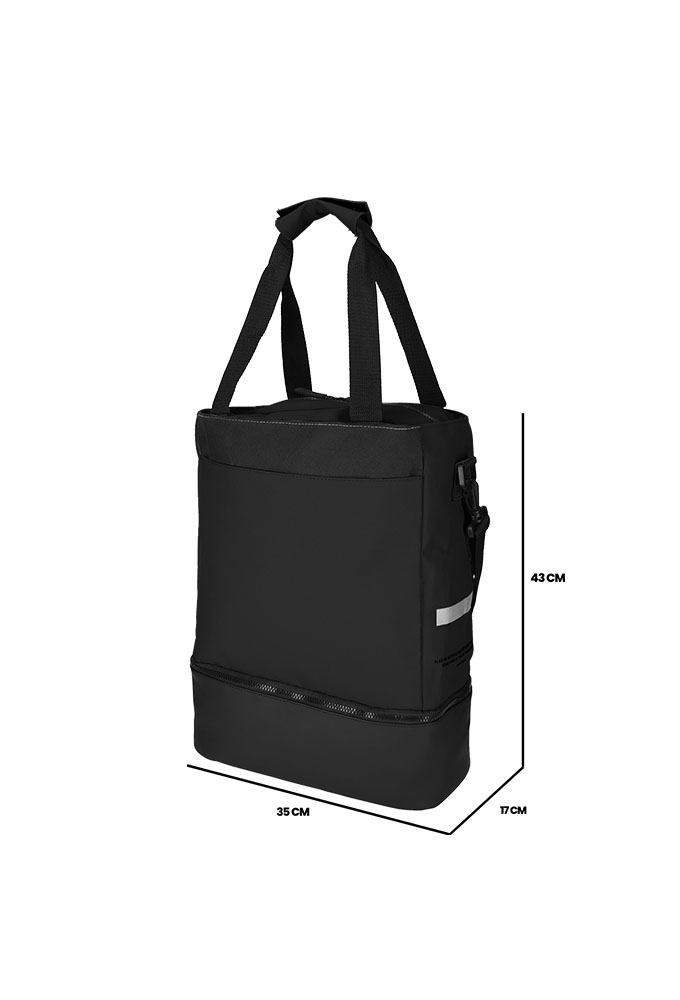 Norlander S.g. Fiets Shopper Met Koelvak Rpet Zwart 35x17x43cm 1stuks