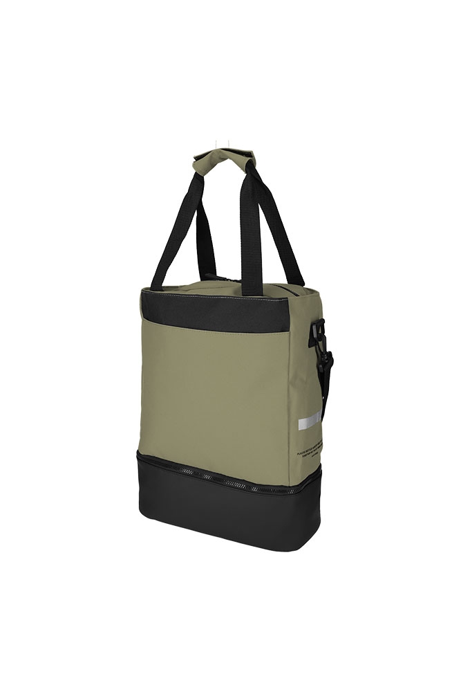 Norlander S.g. Fiets Shopper Met Koelvak Rpet Olijfgroen 35x17x43cm1st