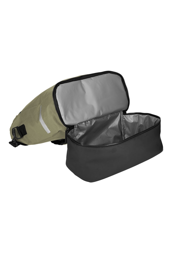 Norlander S.g. Fiets Shopper Met Koelvak Rpet Olijfgroen 35x17x43cm1st