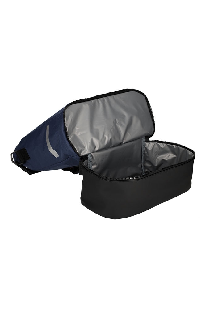 Norlander S.g. Fiets Shopper Met Koelvak Rpet Blauw 35x17x43cm 1stuks