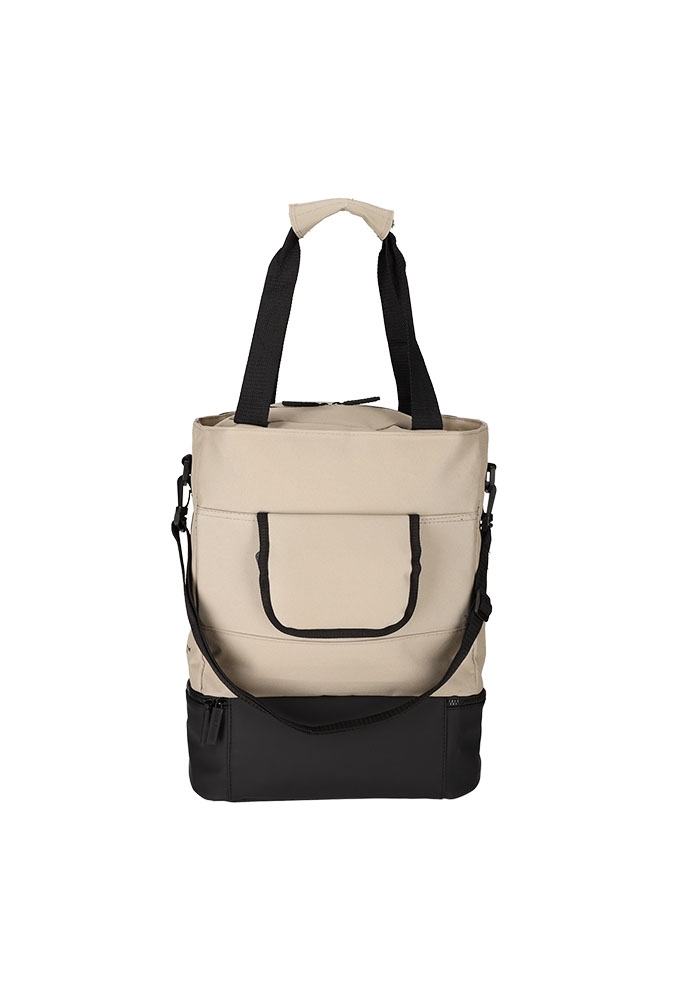 Norlander S.g. Fiets Shopper Met Koelvak Rpet Taupe 35x17x43cm 1stuks