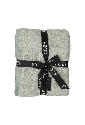 Jens Living Sherpa Plaid Groen 130x160x0.5cm 1stuks Jens Living Sherpa Plaid Groen 130x160x0.5cm 1stuks