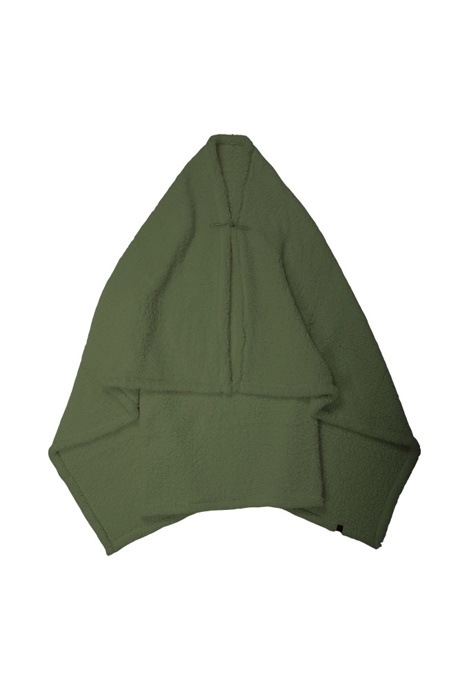 Jens Living Teddy Plaid Groen 160x120x0.5cm 1stuks