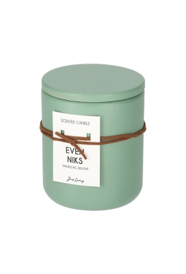 Jens Living Geurkaars Even niks 9x9x11cm 1stuks Jens Living Geurkaars Even niks 9x9x11cm 1stuks