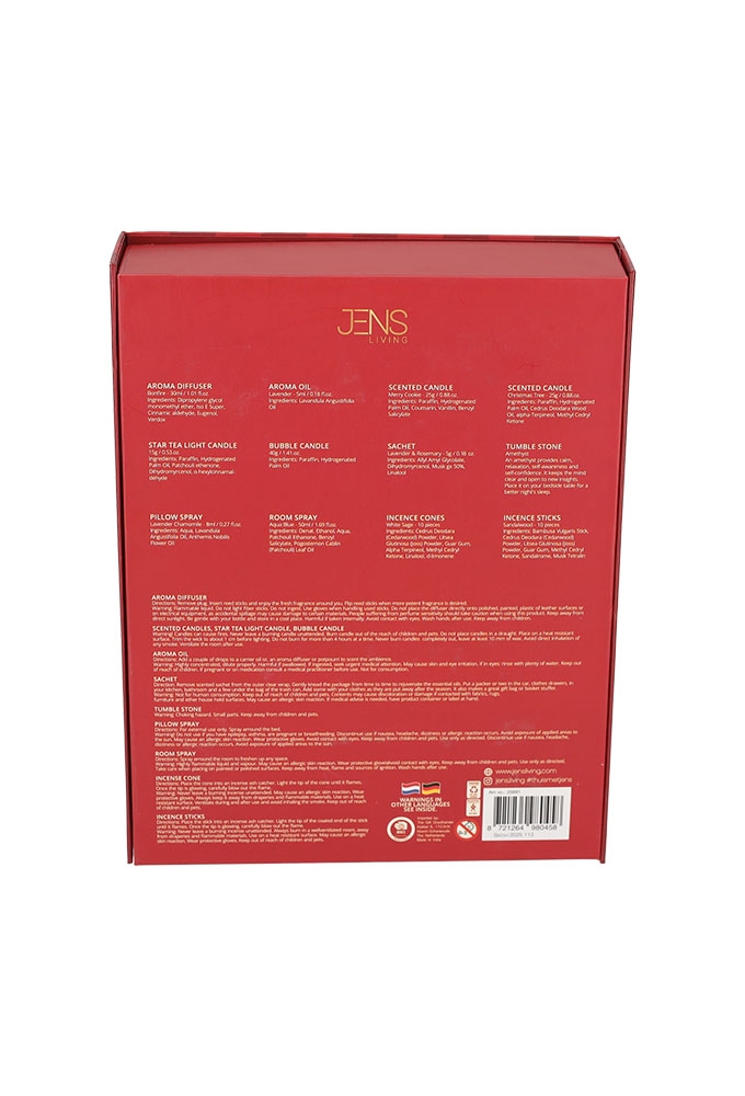 Jens Living Adventskalender Scent of Joy Kerst 19.8x5x24cm 1stuks