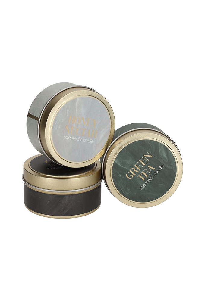 Jens Living Scent of Joy Kaarsen set van 3stuks 7x7x3.7cm 1stuks