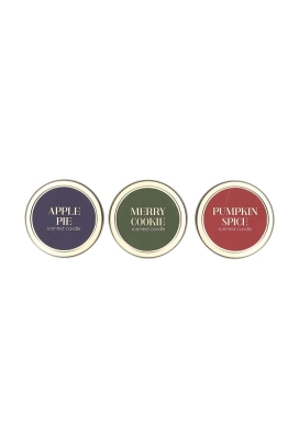 Jens Living Scent of Joy Kaarsen Kerst set van 3stuks 7x7x3.7cm 1stuks Jens Living Scent of Joy Kaarsen Kerst set van 3stuks 7x7x3.7cm 1stuks