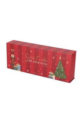 Jens Living Scent of Joy Kaarsen Kerst set van 3stuks 7x7x3.7cm 1stuks Jens Living Scent of Joy Kaarsen Kerst set van 3stuks 7x7x3.7cm 1stuks