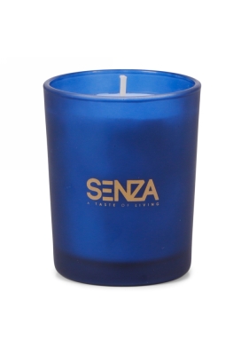 Senza Geurkaars in Kersthanger Blauw 5.7x5.7x6.7cm 1stuks Senza Geurkaars in Kersthanger Blauw 5.7x5.7x6.7cm 1stuks