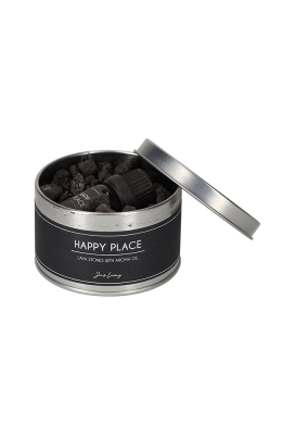 Jens Living Lavastenen Met Aroma Olie Happy Place 8x8x5.5cm 1stuks Jens Living Lavastenen Met Aroma Olie Happy Place 8x8x5.5cm 1stuks
