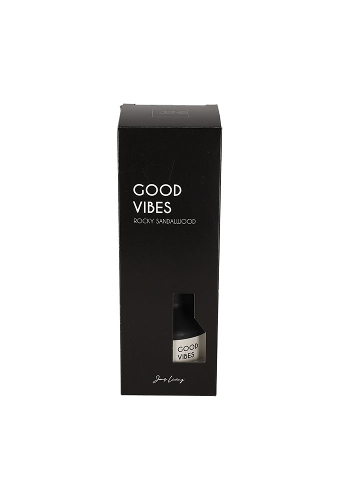 Jens Living Geurstokjes Good Vibes 7.5x7.5x21.5cm 1stuks Jens Living Geurstokjes Good Vibes 7.5x7.5x21.5cm 1stuks