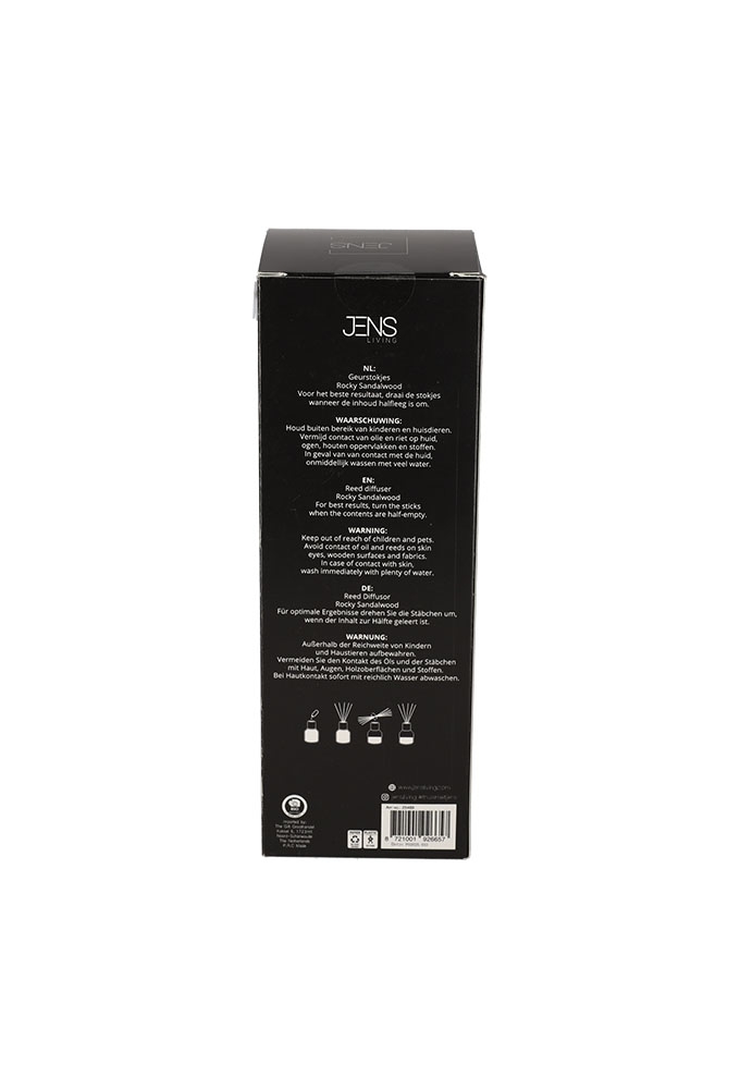 Jens Living Geurstokjes Good Vibes 7.5x7.5x21.5cm 1stuks