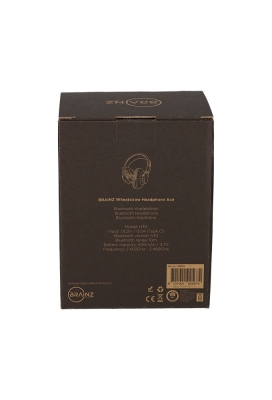 Brainz Hoofdtelefoon Ace Wheatstraw Zwart 18x8x16cm 1stuks Brainz Hoofdtelefoon Ace Wheatstraw Zwart 18x8x16cm 1stuks