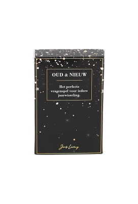 Jens Living Oud & Nieuw Kaartspel 6x2x9cm 1stuks Jens Living Oud & Nieuw Kaartspel 6x2x9cm 1stuks
