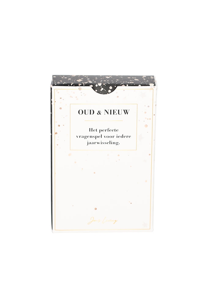 Jens Living Oud & Nieuw Kaartspel 6x2x9cm 1stuks Jens Living Oud & Nieuw Kaartspel 6x2x9cm 1stuks