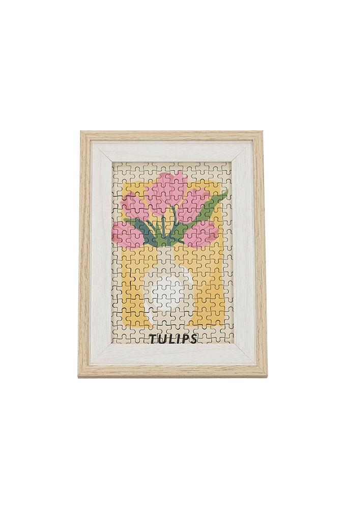 Jens Living Fotolijst met Puzzel Tulp 14.2x1.2x19cm 1stuks