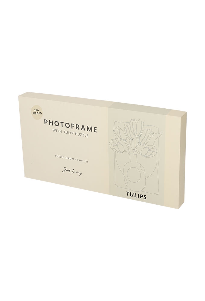 Jens Living Fotolijst met Puzzel Tulp 14.2x1.2x19cm 1stuks
