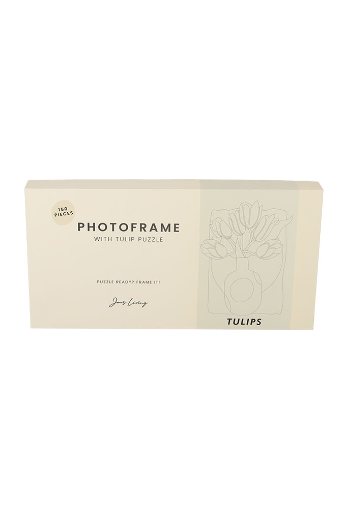 Jens Living Fotolijst met Puzzel Tulp 14.2x1.2x19cm 1stuks