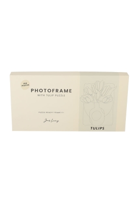 Jens Living Fotolijst met Puzzel Tulp 14.2x1.2x19cm 1stuks