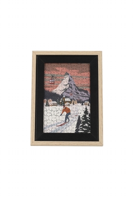 Jens Living Fotolijst met Puzzel Winter 14.2x1.2x19cm 1stuks Jens Living Fotolijst met Puzzel Winter 14.2x1.2x19cm 1stuks