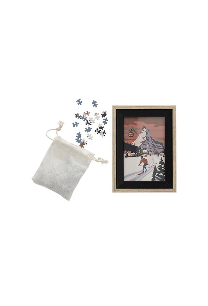 Jens Living Fotolijst met Puzzel Winter 14.2x1.2x19cm 1stuks