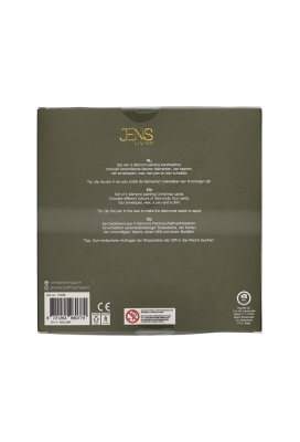 Jens Living Diamond Painting Kerstkaart set van 4st 16.5x16.5x0.2cm1st Jens Living Diamond Painting Kerstkaart set van 4st 16.5x16.5x0.2cm1st