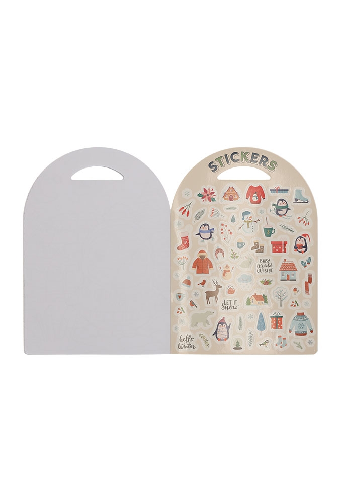 Jens Living Kleur en Doe Boek Winter 21x0.2x29.5cm 1stuks