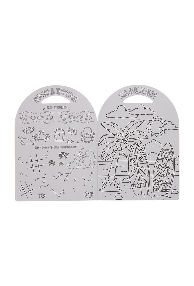 Jens Living Kleur en Doe Boek Op Reis 21x0.2x29.5cm 1stuks