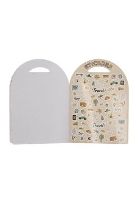 Jens Living Kleur en Doe Boek Op Reis 21x0.2x29.5cm 1stuks