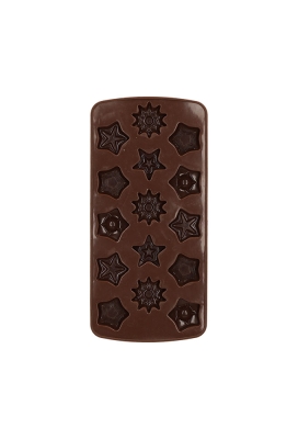 Jens Living Chocoladevorm Sterren 10.5x2x21.5cm 1stuks Jens Living Chocoladevorm Sterren 10.5x2x21.5cm 1stuks