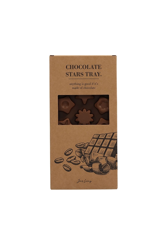 Jens Living Chocoladevorm Sterren 10.5x2x21.5cm 1stuks